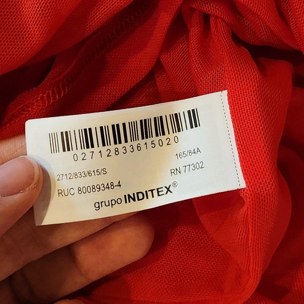 Zara Halter Mini Dress - Cherry Red ππ - Picture 9 of 11